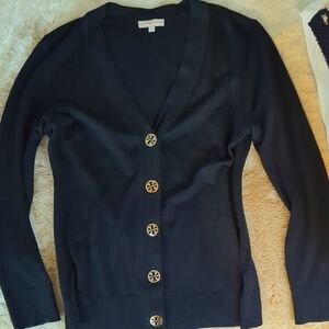 Tory Burch Black Cardigan Sweater